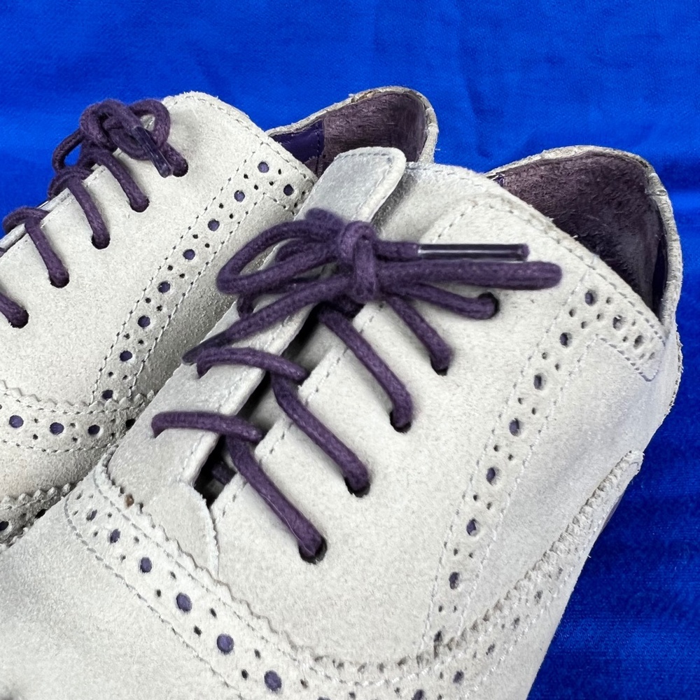 🚫SOLD!*|•COLE HAAN•| Alisa Wingtip Oxford • Unique Taupe/Purple* - Picture 4 of 16